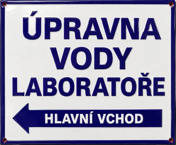 Smaltovaná cedule S-firma 11